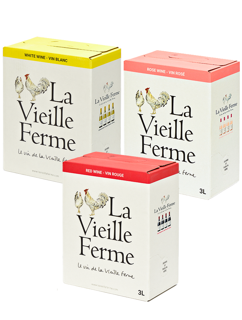 PACK 3 Bag in Box | La Vieille Ferme 3L